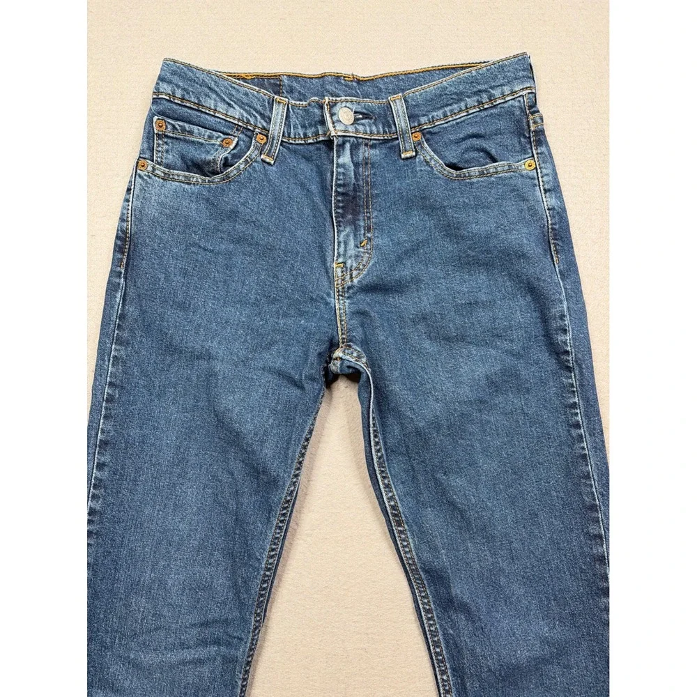 Levis‎ 511 Slim Fit Mens Jeans Blue Medium Wash Denim W30 L32 04511-4869